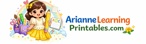 Arianne Learning Printables